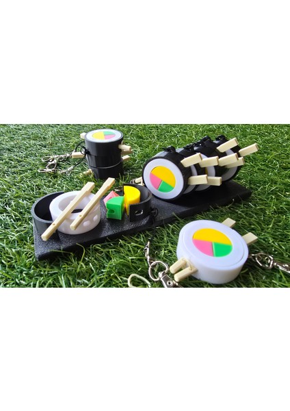 Suşi Rulo Anahtarlık Mini Yapboz ve Fidget!