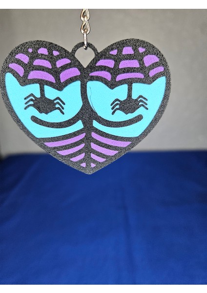 Kalp Popo Cadı Ganimet Cadılar Bayramı Anahtarlık fırsatları