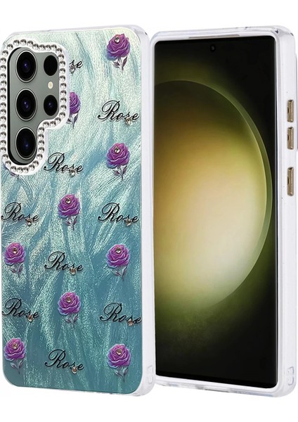 Samsung Galaxy S25 Ultra Kılıf Blade Aynalı Desenli Kapak - Desen 9