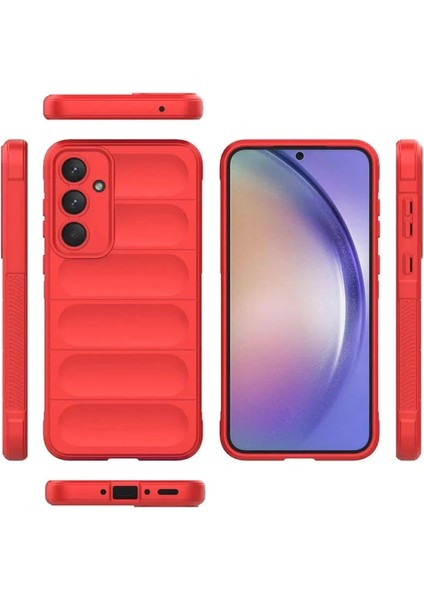 Samsung Galaxy A17 5g Optimum Silikon - Kırmızı modelleri