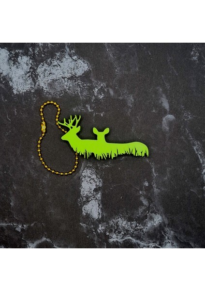 Geyik Çalı Anahtarlık