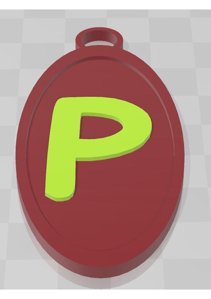 P Anahtarlık 2.stl