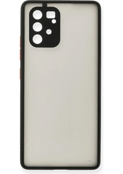 Samsung Galaxy A91 / S10 Lite Kılıf Montreal Silikon Kapak - Siyah fiyatları