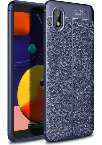 Samsung Galaxy A01 Core Kılıf Auto Focus Kapak - Lacivert