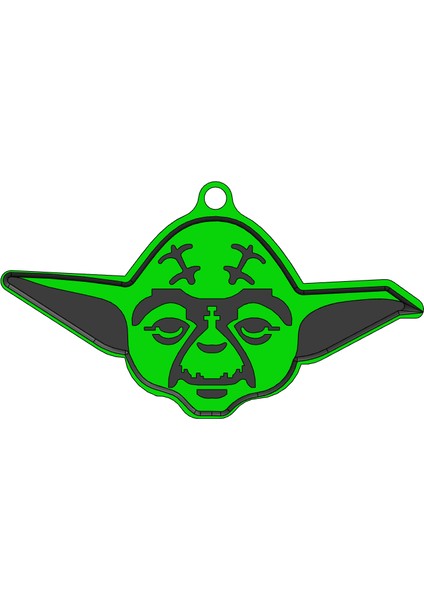 Mini Yoda Anahtarlık