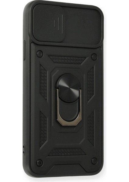 iPhone 11 Pro Kılıf Pars Lens Yüzüklü Silikon - Siyah fiyatları