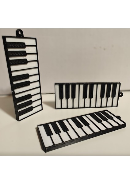 Piyano Anahtar Anahtarlık