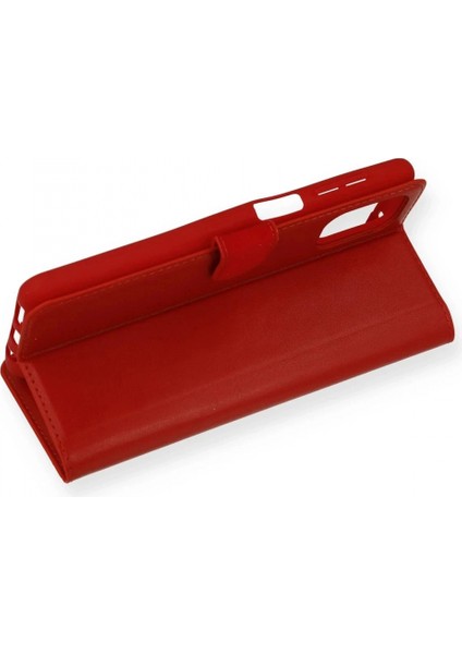 Samsung Galaxy M51 Trend S Plus Kapaklı Kılıf - Kırmızı fiyatları