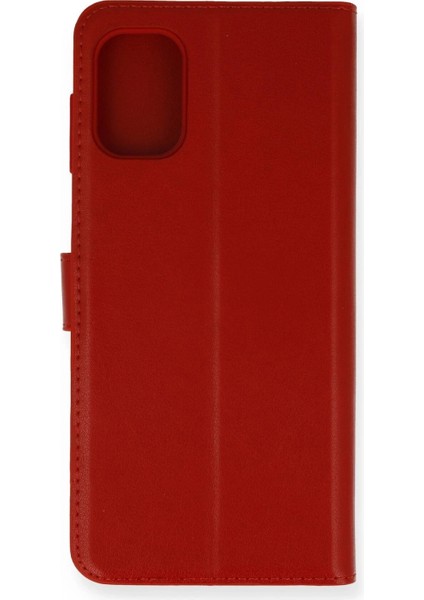 Samsung Galaxy M51 Trend S Plus Kapaklı Kılıf - Kırmızı modelleri