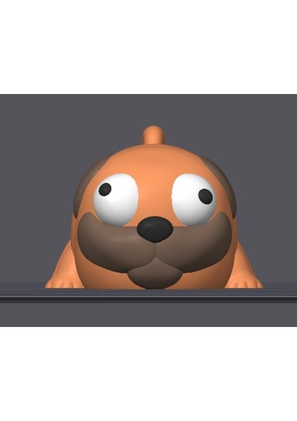 Sevimli Pug Anahtarlık modelleri