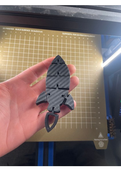 Flexi-Roket Anahtarlık