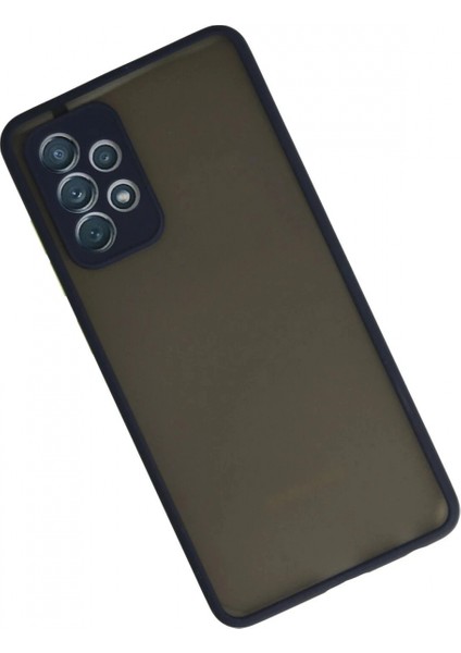 Samsung Galaxy A72 Kılıf Montreal Silikon Kapak - Lacivert modelleri