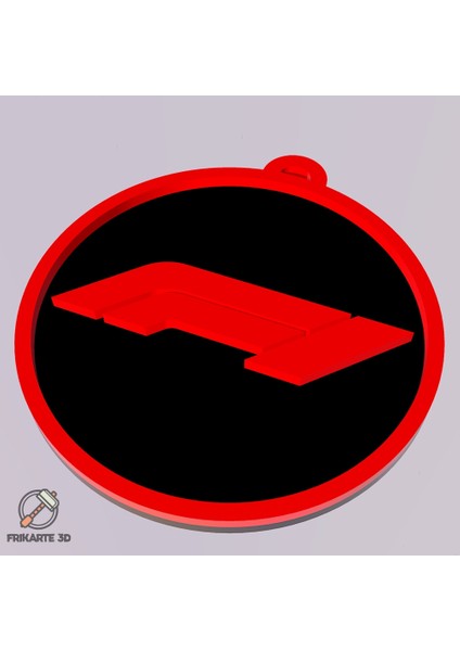 Formül 1 Anahtarlık