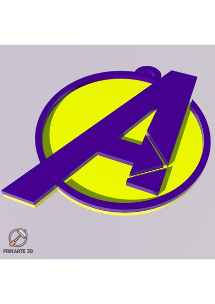 Yenilmezler Anahtarlık