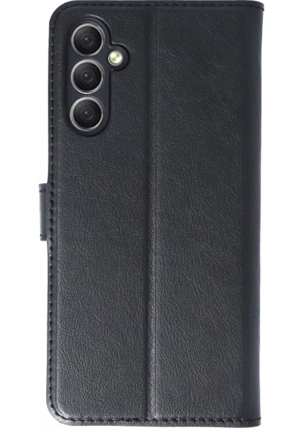 Samsung Galaxy A24 4g Kılıf Trend S Plus Kapaklı Kılıf - Siyah