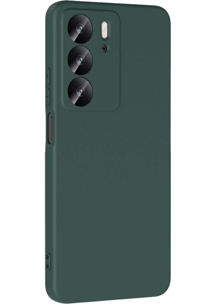 Realme C75 4g First Silikon - Koyu Yeşil modelleri