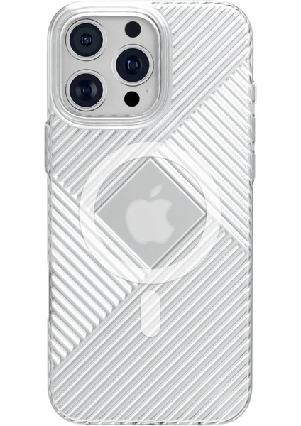 iPhone 15 Pro Max Stella Pc Sert Magsafe Kılıf - Şeffaf fiyatları