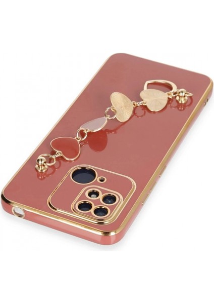 Xiaomi Redmi 10C Kılıf Esila Silikon - Kırmızı modelleri