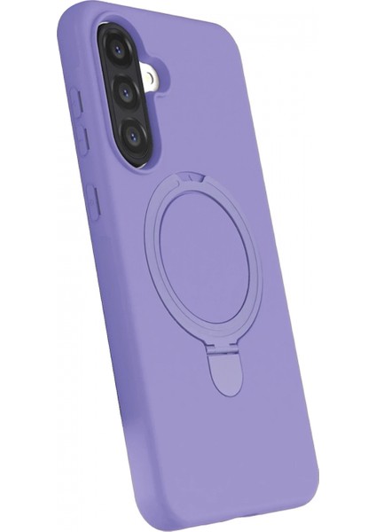 Samsung Galaxy A26 Regal Magsafe Standlı Kapak - Lila modelleri