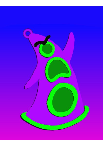 Dokunaç Günü, Maniac Mansion Anahtarlık, Künye, Küpe