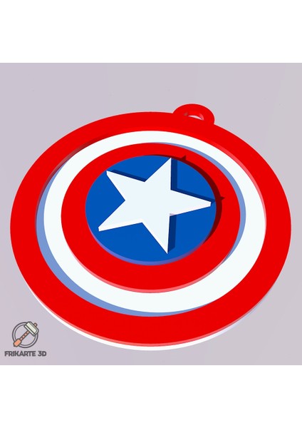 Kaptan Amerika Anahtarlık