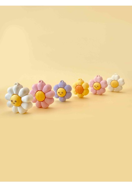 Smiley Çiçek Paketi — Fidget Clicker Anahtarlıklar indirimleri