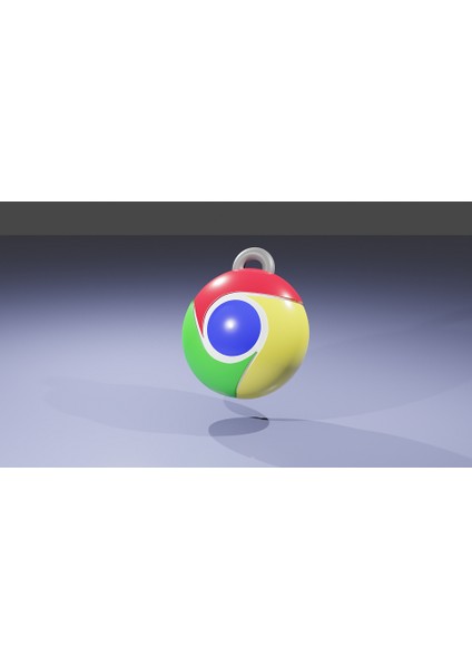 Krom Sembol Anahtarlık