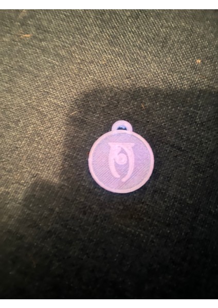 Unutulma Sembolü Anahtarlık/kolye