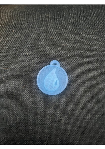 Mtg Adası Mana Sembolü Anahtarlık/kolye