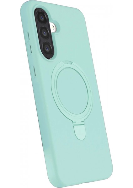 Samsung Galaxy A26 Regal Magsafe Standlı Kapak - Su Yeşili modelleri