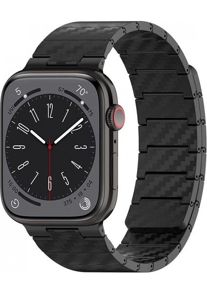 Watch 45MM Carbon Steel Kordon - Siyah