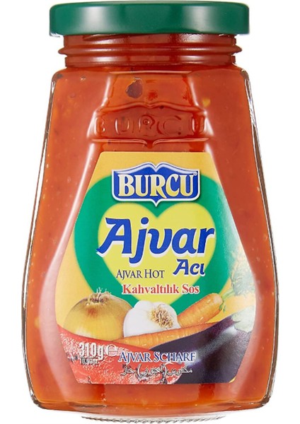 Ajvar Acı Kahvaltılık Sos 310 gr x 3 Adet fiyatları