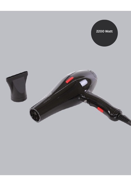 Buğz 2200W Ac Motor Saç Kurutma Makinesi Hafif ve Dayanıklı Tasarımlı indirimleri