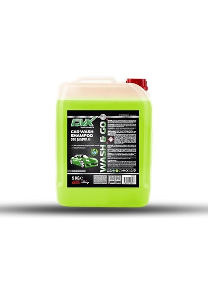 Wash & Go Oto Şampuanı 5 Kg.
