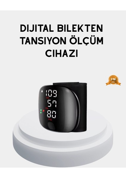 Buğz Taşınabilir Dijital Tansiyon Aleti – Bilekten Ölçüm, Aritmi Uyarısı ve Risk Göstergesi