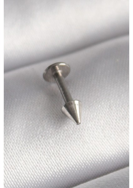 316L Çelik Gümüş Renk Çivi Model Piercing