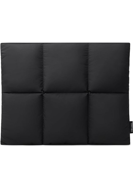 Kabarık Dizüstü Bilgisayar Kılıfı 13 Inç 14 Inç, Kapitone Puffer Laptop Taşıma Çantası, MacBook Air M3 2024 M2 M1 ile Uyumlu Yastık Kılıfı, MacBook Pro 13 Inç 14 Inç, Siyah