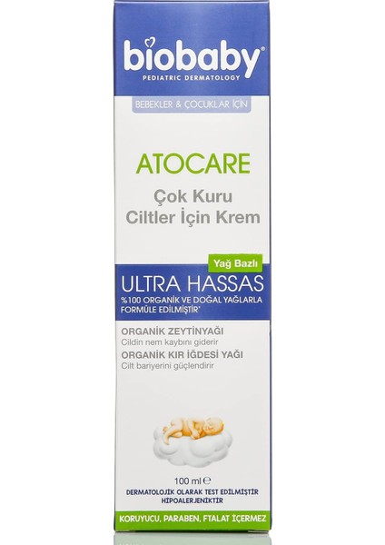 Atopik Ciltler Için 100 ml Bakım Kremi