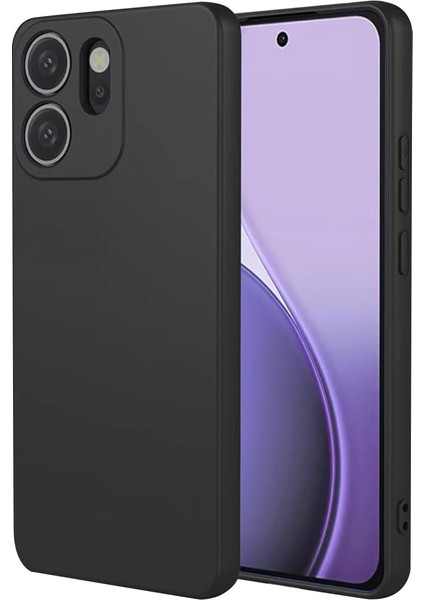 Oppo Reno 14F First Silikon - Siyah