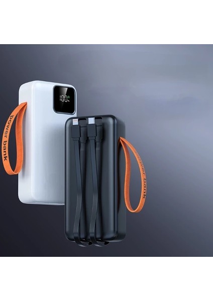 Buğz Kendinden Kablolu 30.000 Mah Powerbank