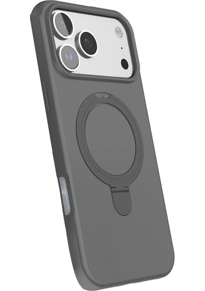 Apple Iphone 17 Pro Regal Magsafe Standlı Kapak - Titan Gri fiyatları
