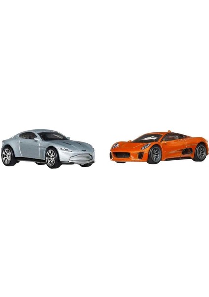 Buğz 1:64 Hot Wheels Premium Car Culture 2'li Paket Aston Martin DB100 ve Jaguar C-X75 JBL04
