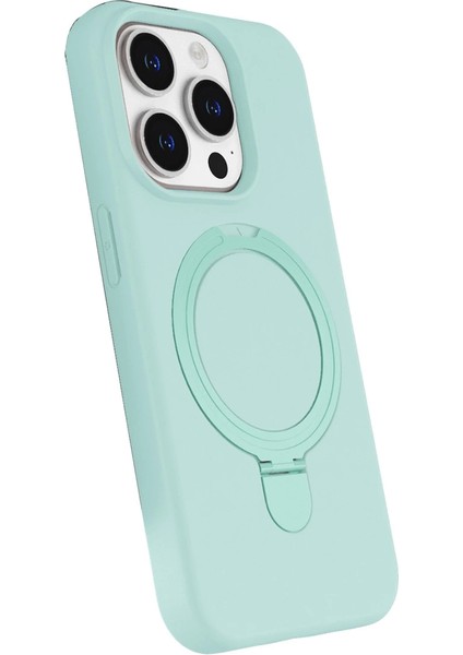 Apple Iphone 15 Pro Max Regal Magsafe Standlı Kapak - Su Yeşili fiyatları