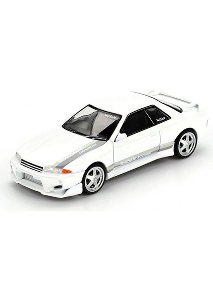 Buğz Mini Gt 1/64 Nissan Skyline Gt-R (R32) Veilside Combat C-I White