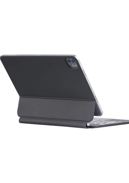 Buğz Newface Ipad Pro 12.9 (2022) Kılıf X9 Magic Manyetik Klavyeli Tablet Kılıfı - Siyah modelleri