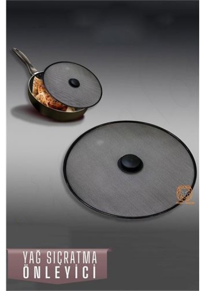 Yağ Kızartma Sıçratmaz Kapak 33 Cm