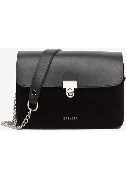 Kadın Siyah Hakiki Deri Çapraz Çanta 5K2CN69748 indirimleri