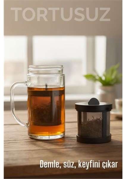 Kafes Çay Süzgeci - Bitki Çayı Süzgeci - Polikarbon