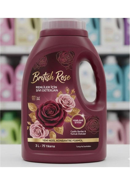 Çamaşır Deterjanı Renkliler Için Özel Ürün