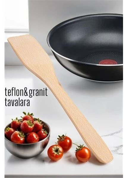 Ahşap Spatula Doğal Gürgen Ağacı